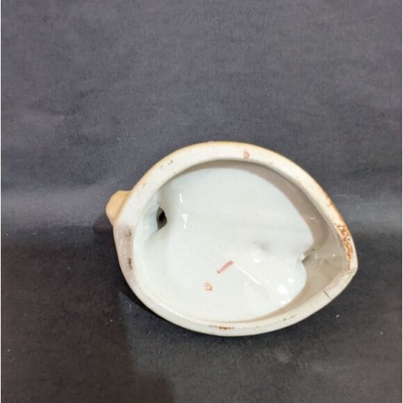 Vintage Ceramic Porcelain Chamberstick Candle Holder With Pink Rose Design ag - Picture 9 of 11